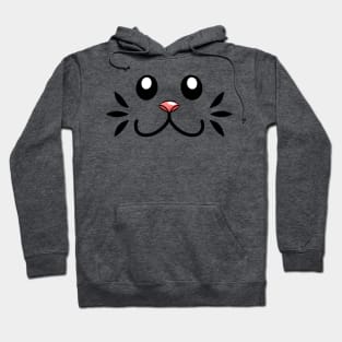 Cat Face :3 Hoodie